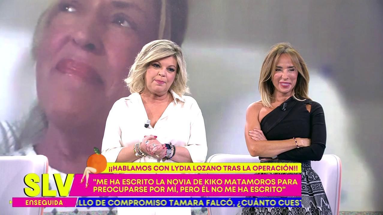 Lydia Lozano interviene en directo en 'Sálvame' desde el hospital: "Me han tenido que dopar mucho"