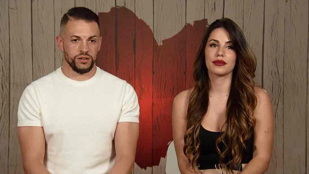 Antonio y Laura durante su cita en 'First Dates'