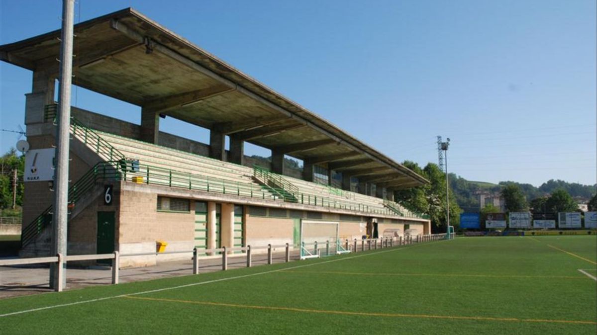 Campo de fútbol de Zubipe, en Hernani, lugar en el que ocurrieron los hechos Campo de fútbol de Zubipe, en Hernani, lugar en el que ocurrieron los hechos