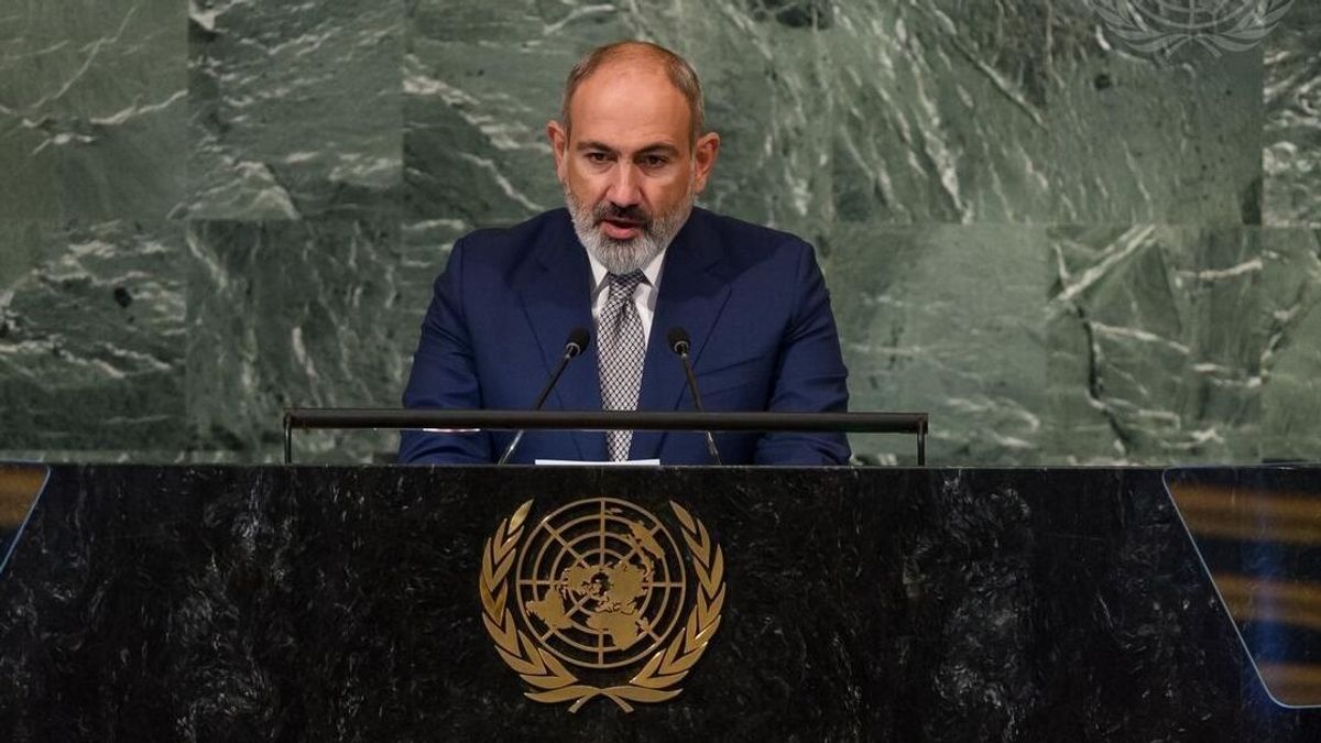 El primer ministro de Armenia, Nikol Pashinián El primer ministro de Armenia, Nikol Pashinián