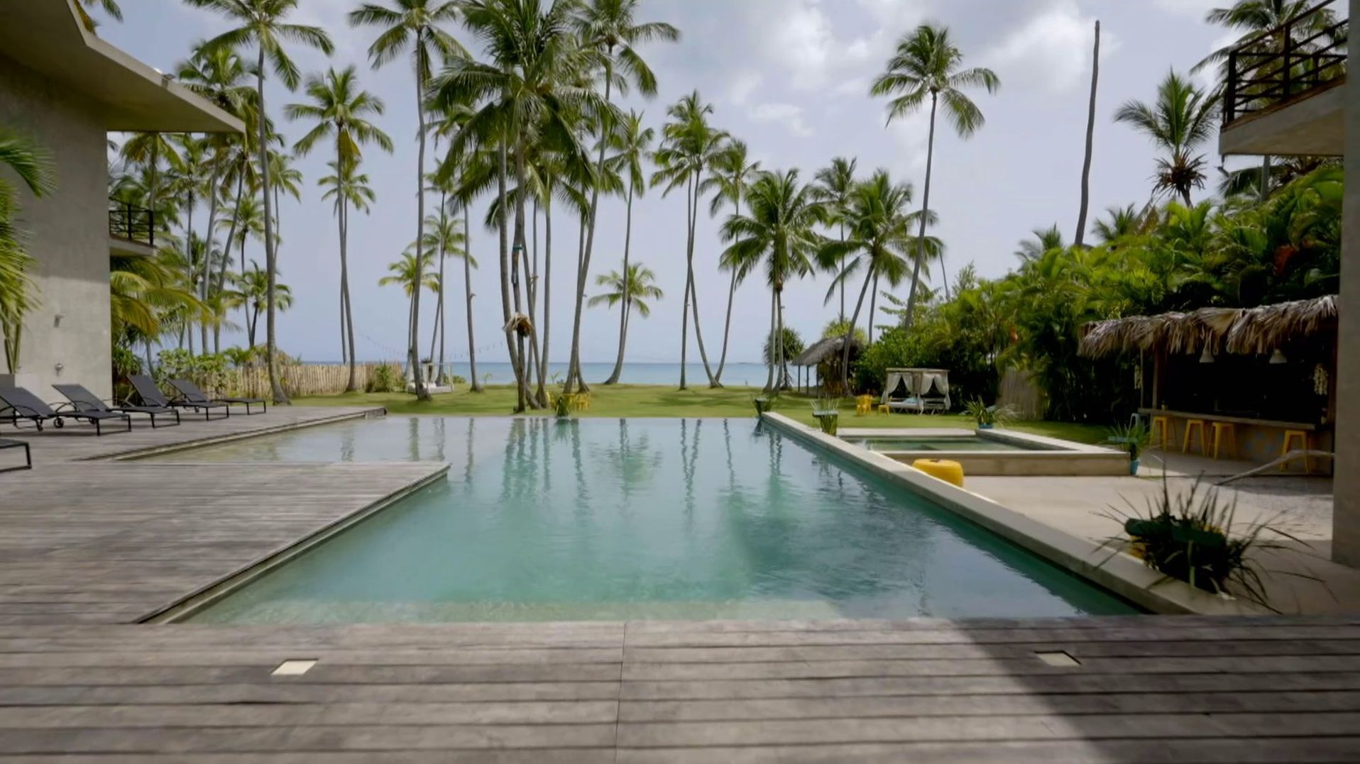 La piscina de Villa Paraíso.
