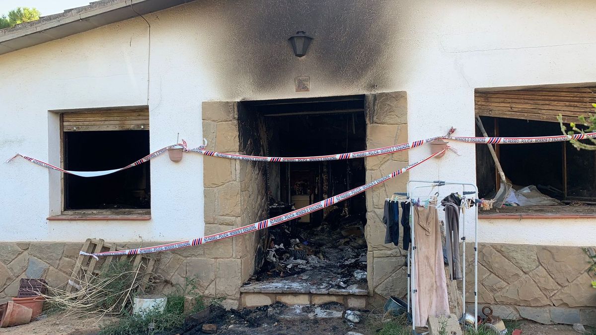 Una mujer muere en el incendio de su casa en Olius Una mujer muere en el incendio de su casa en Olius