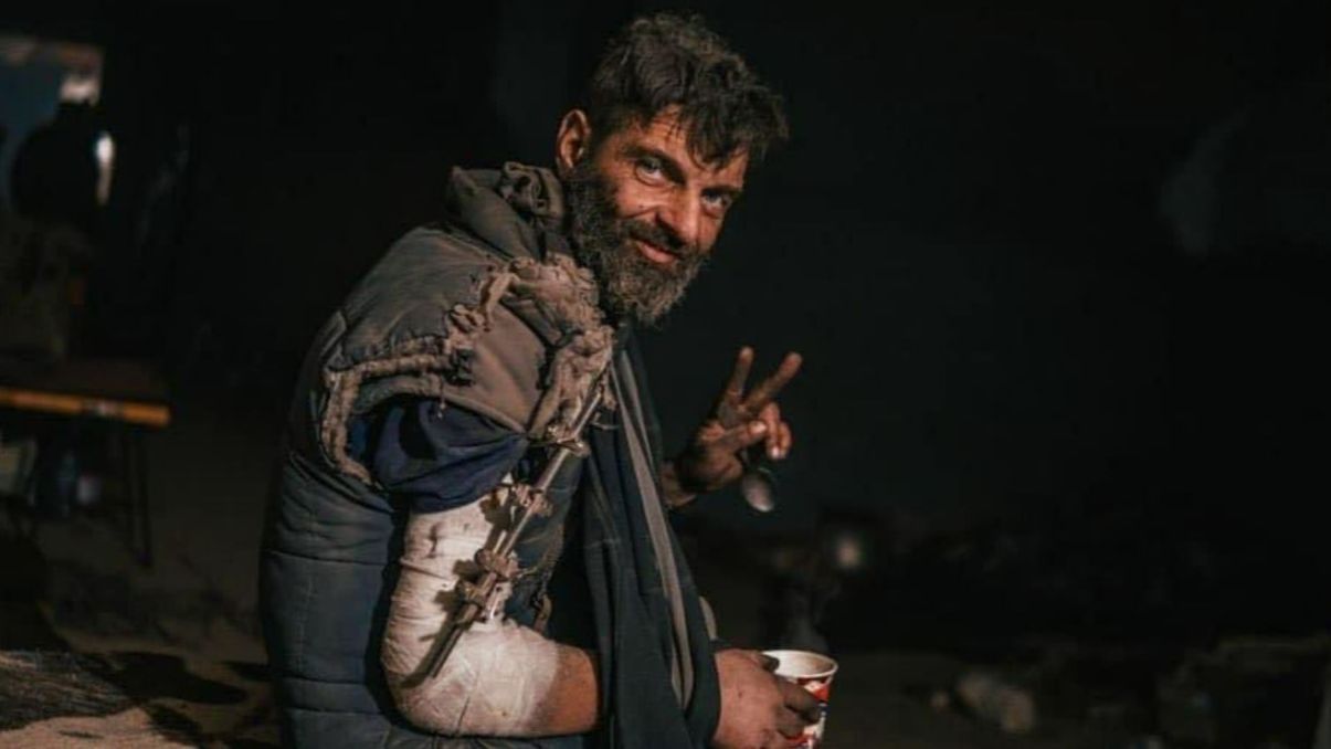 El soldado ucraniano Mykhailo Dianov, antes de ser capturado por Rusia