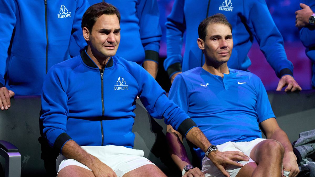 Las lágrimas de Federer y Nadal