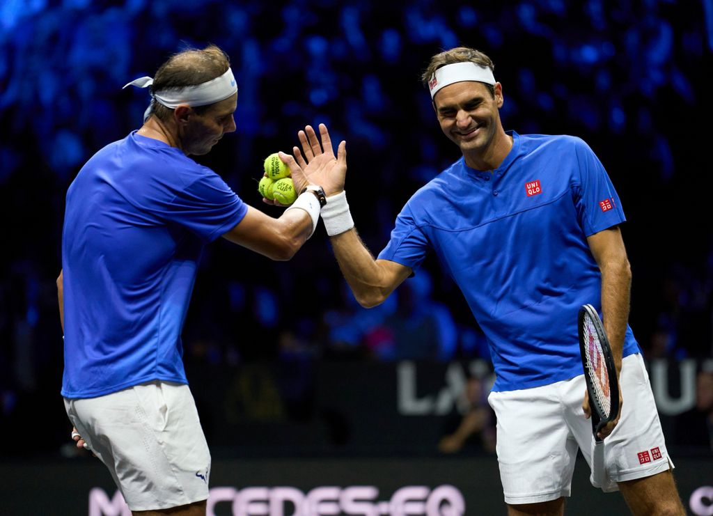 Rafa Nadal y Roger Federer disputan su último partido 