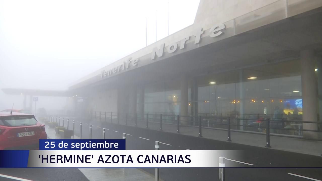 EN IMÁGENES |  Las incidencias por Hermine se multiplican en las Islas Canarias
