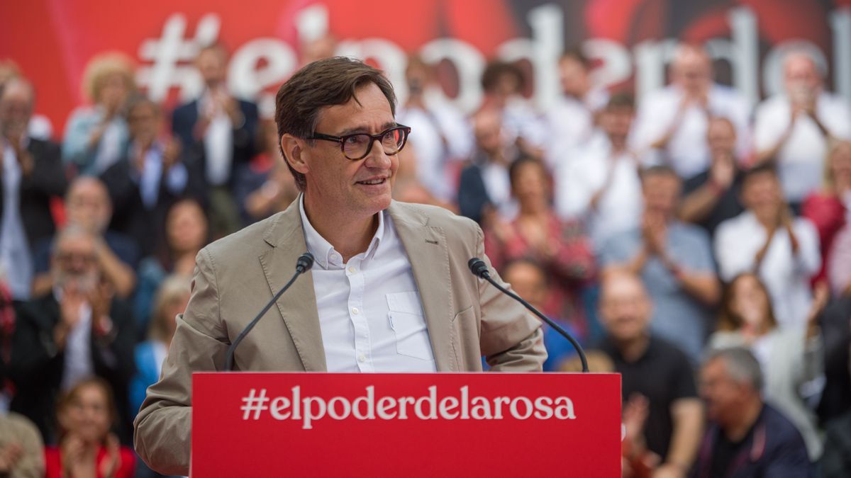 El primer secretario del Partido de los Socialistas de Cataluña, Salvador Illa, El primer secretario del Partido de los Socialistas de Cataluña, Salvador Illa,