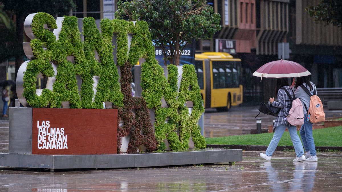 En 6 estaciones meteorológicas de Canarias no había llovido nunca tanto un día de septiembre