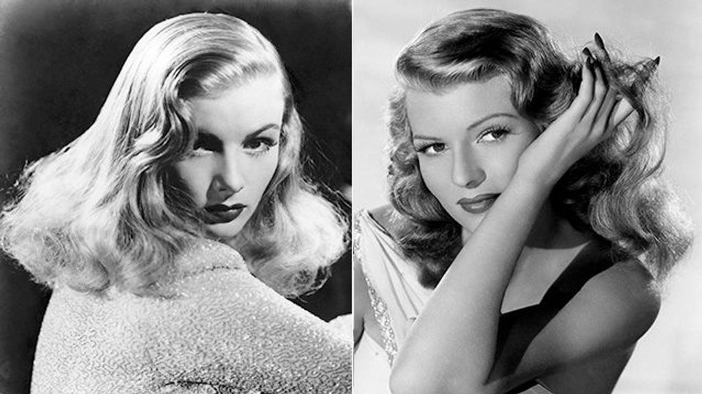 Rita Hayworth y Veronica Lake