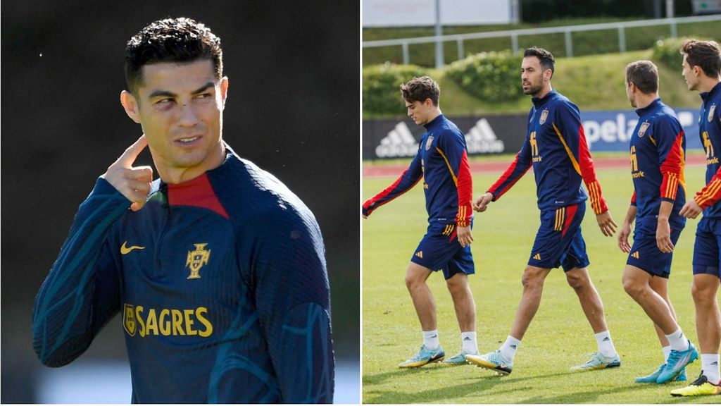 El mal estado del césped impide entrenar a España y Portugal: preocupación en la Selección