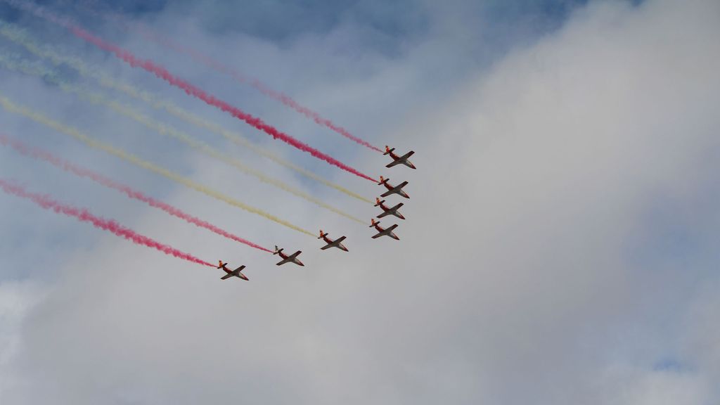 El Ejército del Aire el 12 de octubre, Fiesta Nacional en España