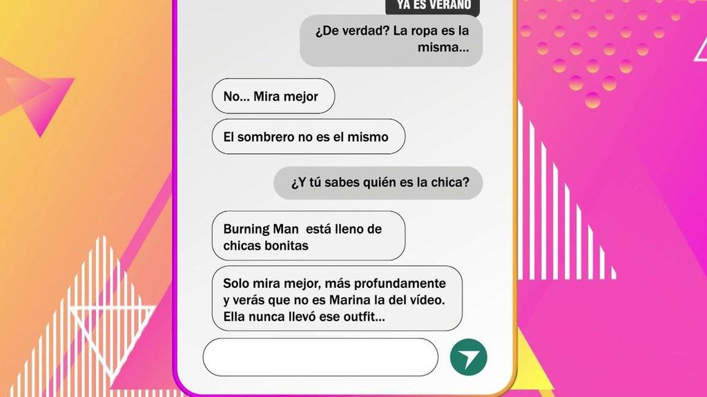 Marina no es la chica con la que se besa Onieva