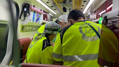 Dos heridos por arma blanca en una reyerta en Madrid