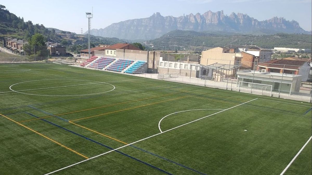 Campo de fútbol del Sant Vicenç de Castellet Campo de fútbol del Sant Vicenç de Castellet