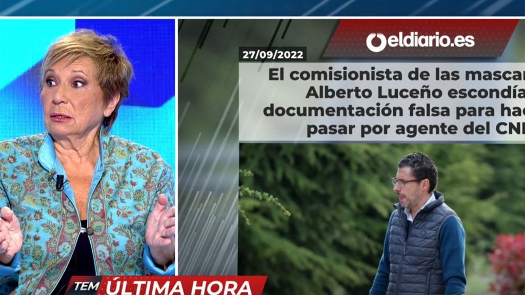Celia Villalobos cree que Alberto Luceño es "muy torpe" con la documentación que escondía: