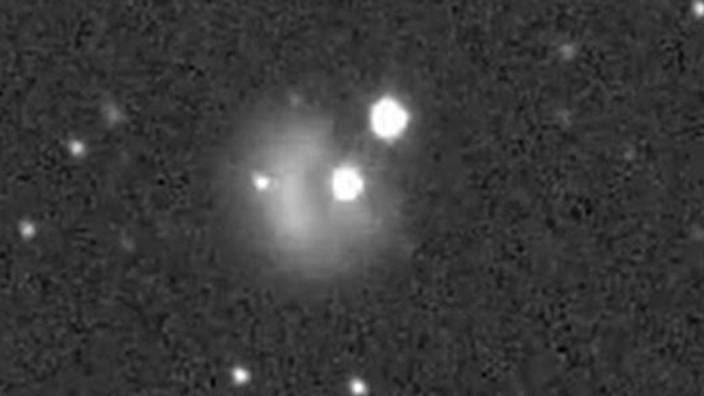 EuropaPress 4707555 vista telescopio haewai nube materia sale despedida sistema didymos impacto