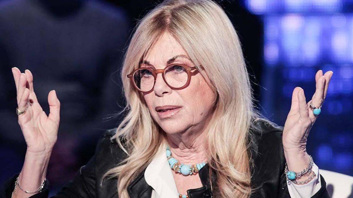 La nueva parlamentaria italiana de Fuerza Italia y presentadora televisiva Rita dalla Chiesa.