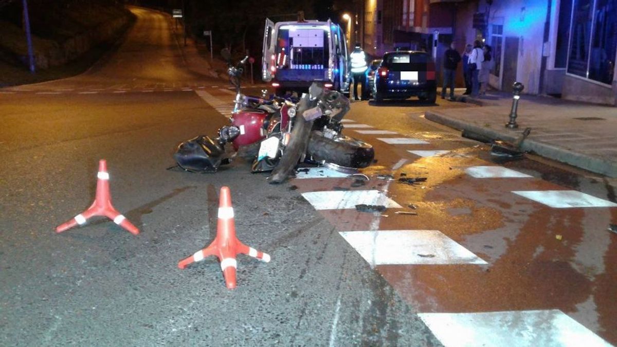 Lugar en el que se produjo el accidente. Lugar en el que se produjo el accidente.