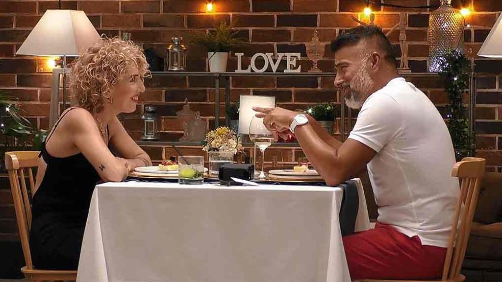 Marisol y Javi durante su cita en 'First Dates'