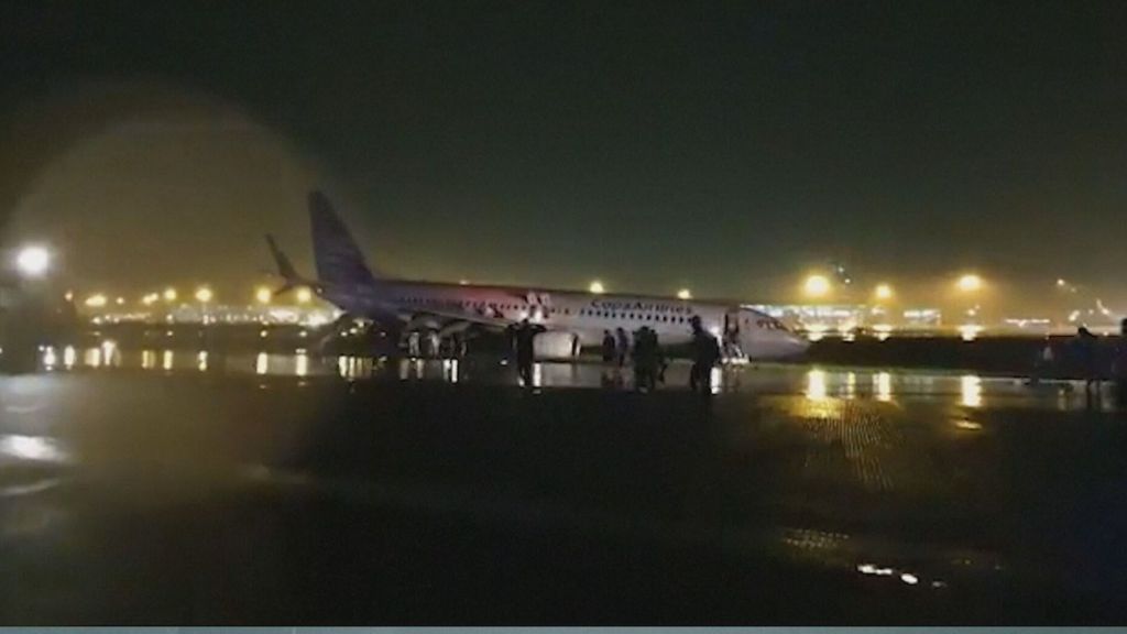 Miedo en el aeropuerto de Tocumen, Panamá: un avión se sale de la pista con 159 pasajeros a bordo (Septiembre 2022)