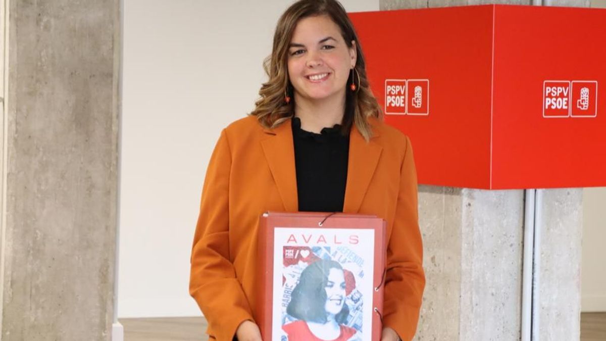 Sandra Gómez presenta los avales que la respaldan como única candidata del PSPV a la alcaldía de Valencia