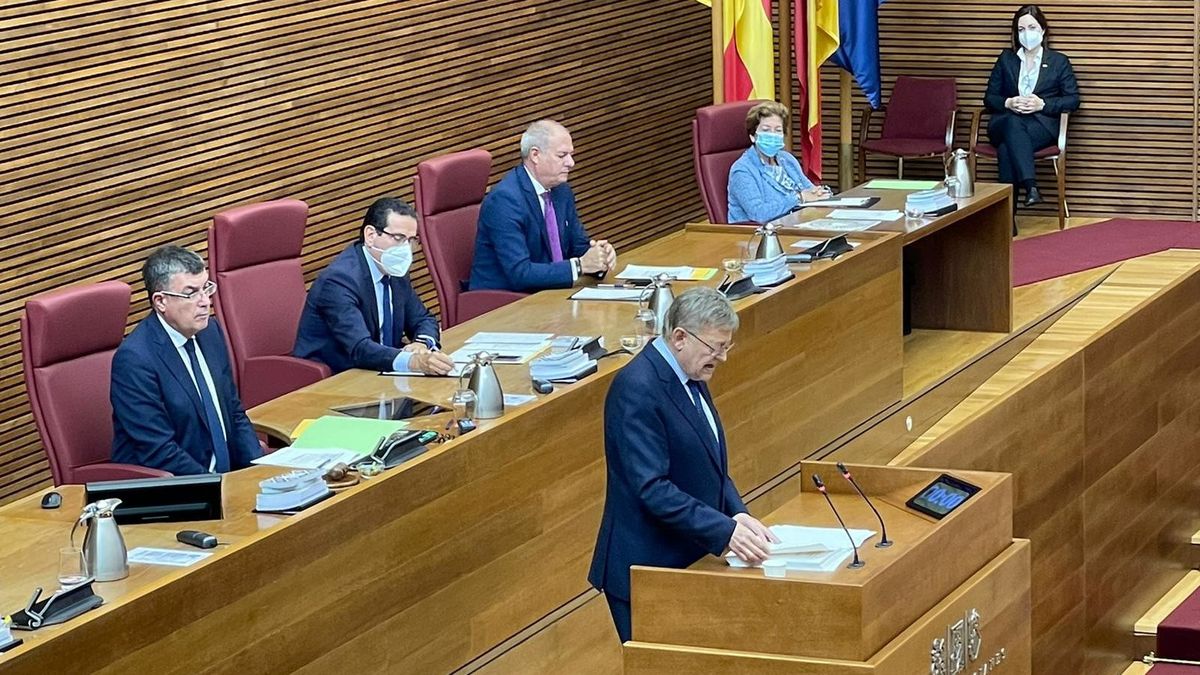 Ximo Puig en el Debate de Política General Ximo Puig en el Debate de Política General