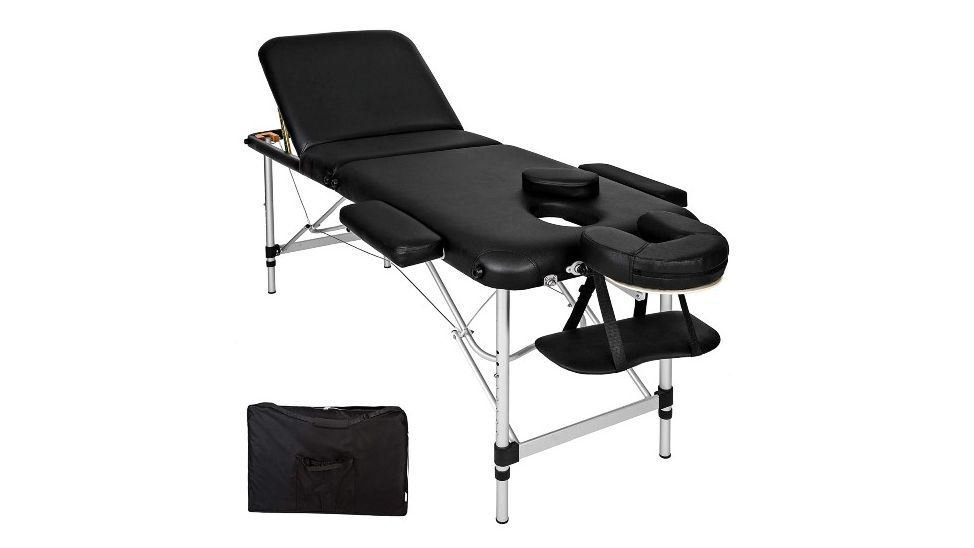 2 Camilla de masaje de TecTake