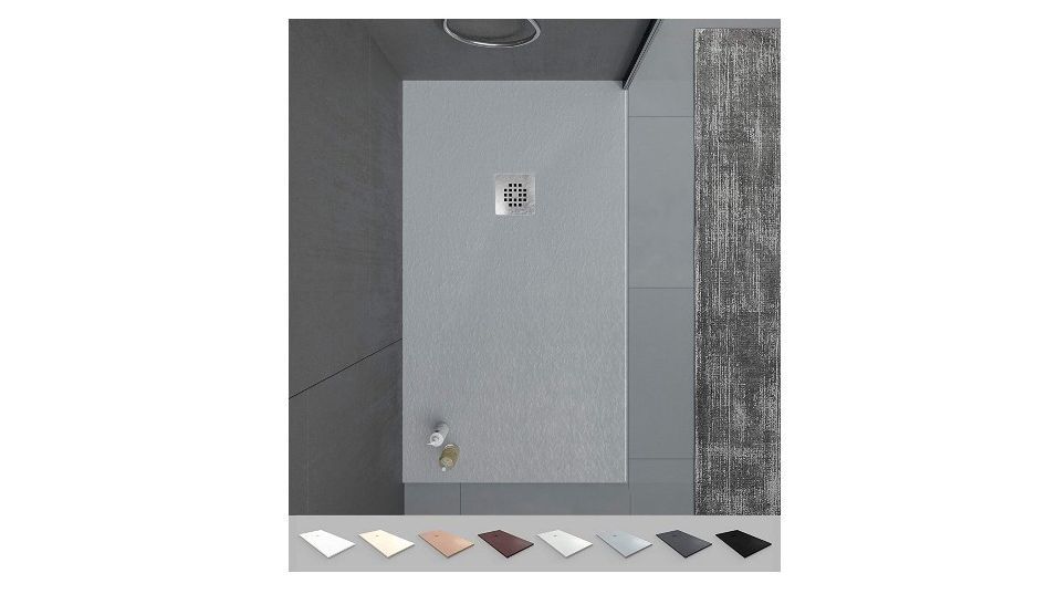 4 Plato de ducha de VAROBATH