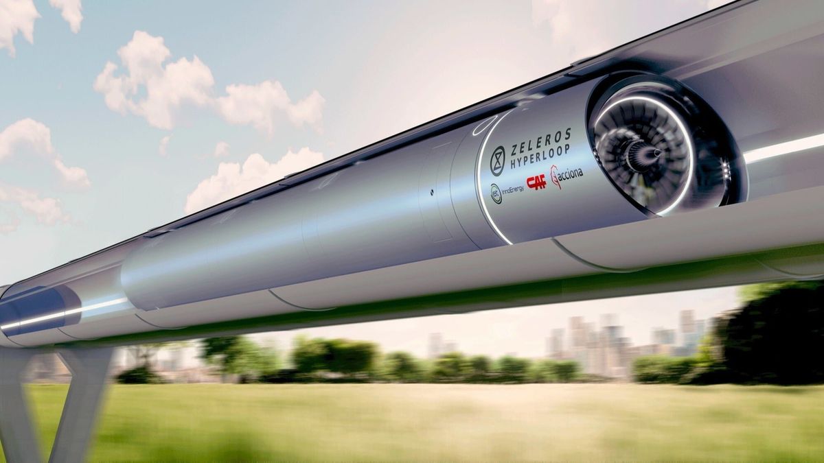 El tren bala Hyperloop de Elon Musk parará en España