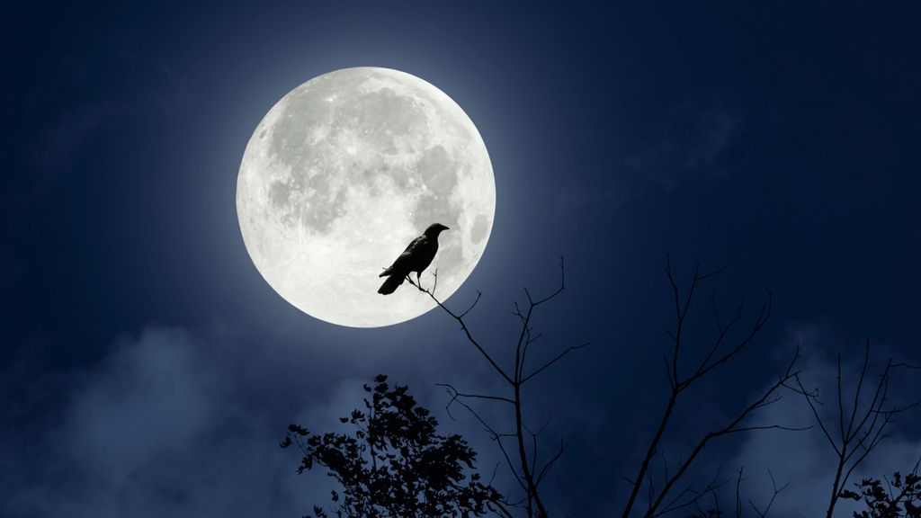 Luna llena del Castor el 9 de octubre