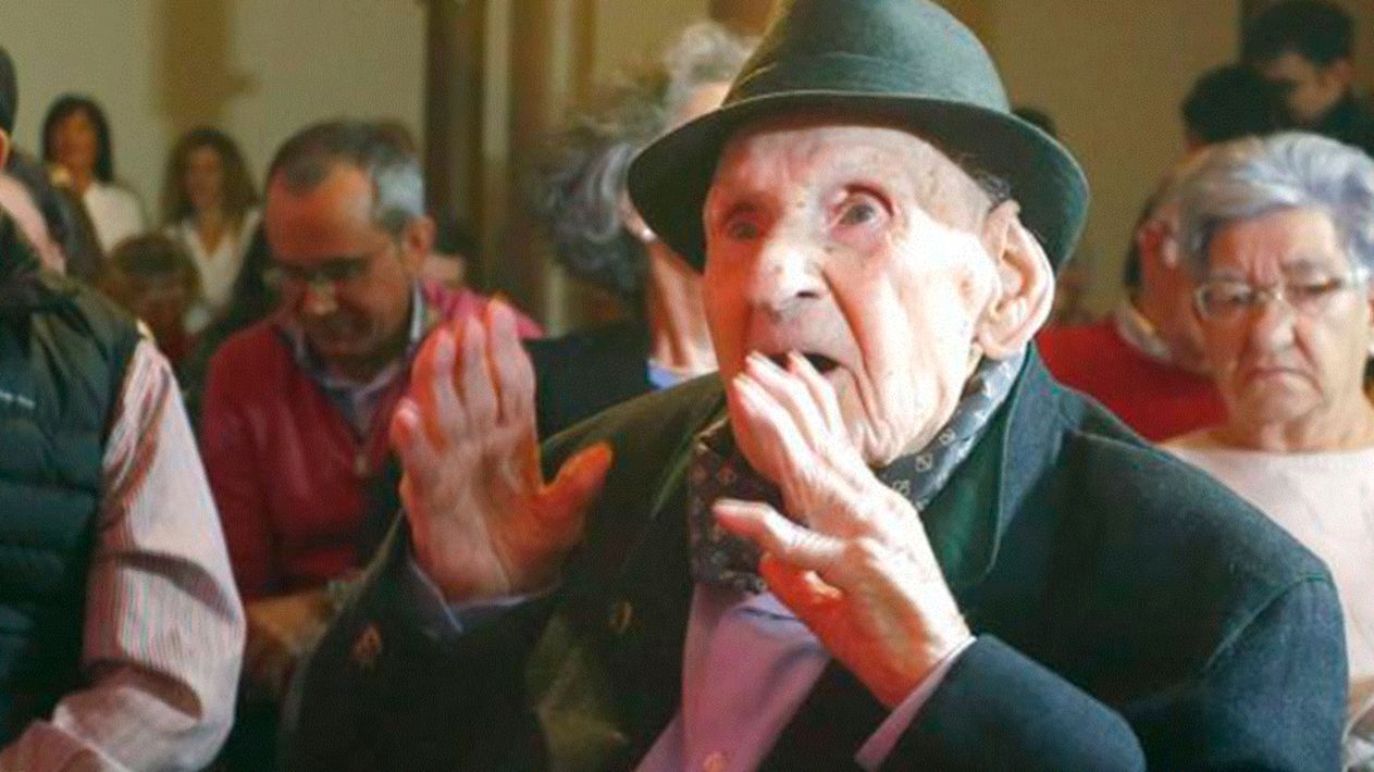 Fallece a los 110 años Antonio Alvarado, el hombre más longevo de España