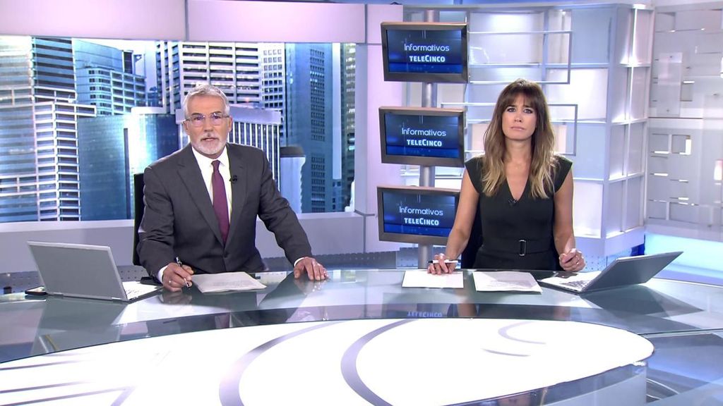 Con David Cantero e Isabel Jiménez Informativos Telecinco 2022 Mediodía 29/09/2022