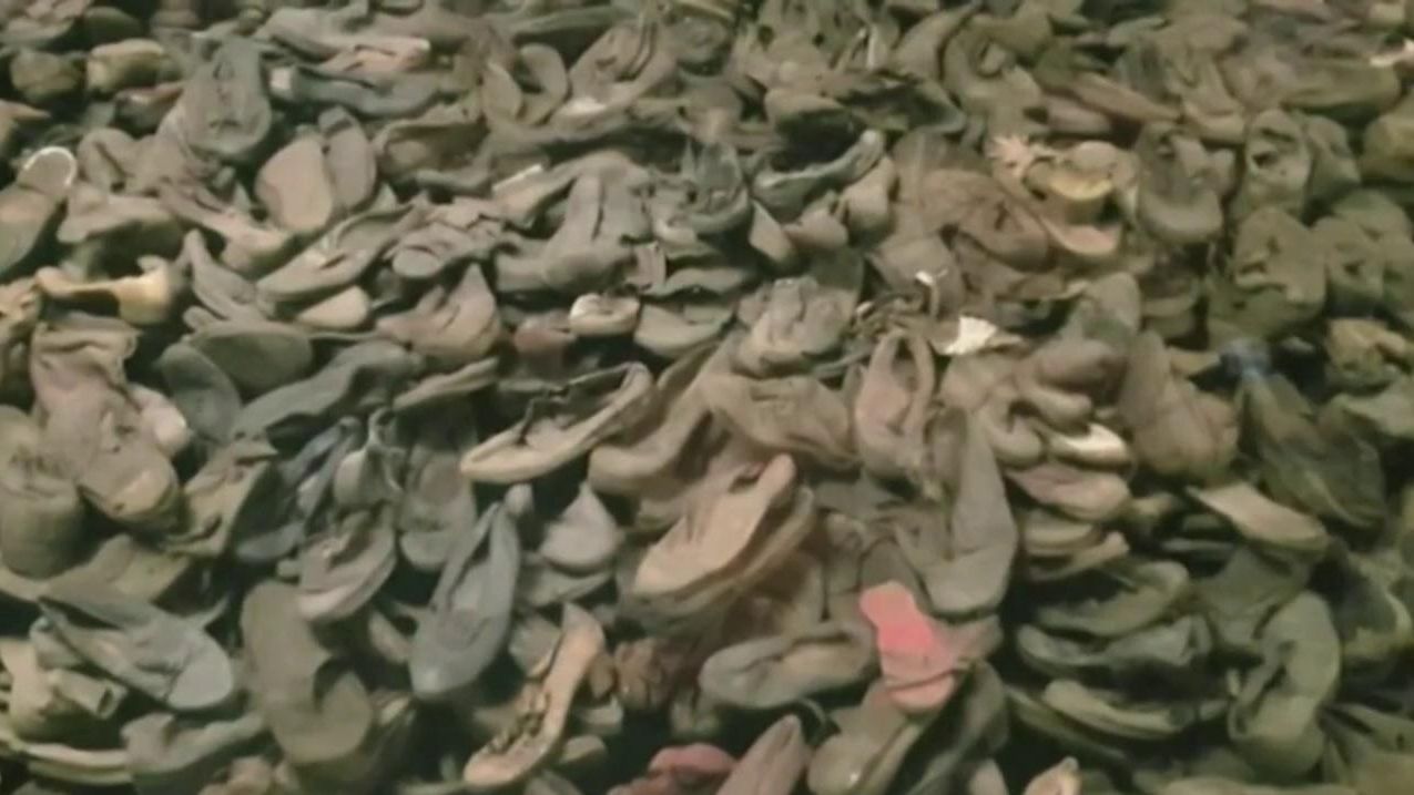 La huella imborrable de los exterminados en Auschwitz durante el Holocausto