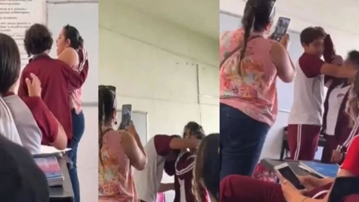 Una alumna agrede a una maestra por quitarle el teléfono móvil durante una clase