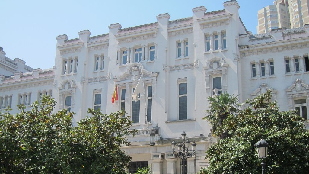 Edificio del Tribunal Superior de Xustiza de Galicia (TSXG).