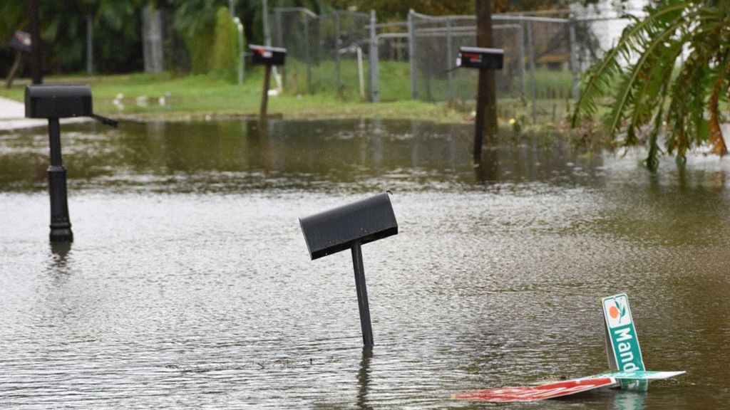 Los efectos del huracán Ian en Florida