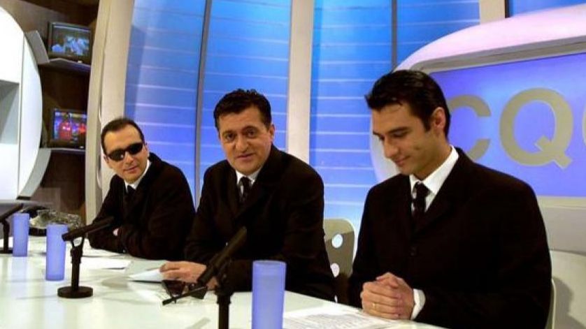 Javi Martín, con Wyoming y Sergio Pazos en 'CQC'