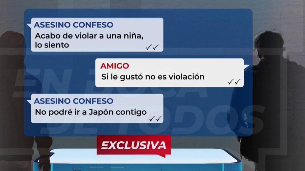 Los audios reales, en exclusiva, del asesino confeso de Jaén a su amigo tras cometer el crimen: "Acabo de violar a una niña"