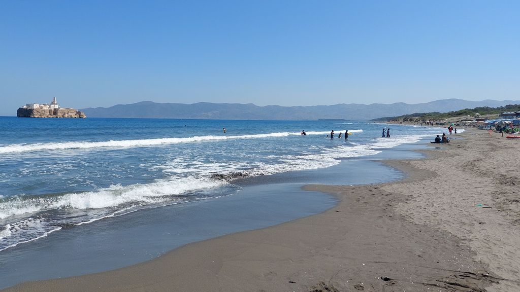 Vista de la playa de Sfiha