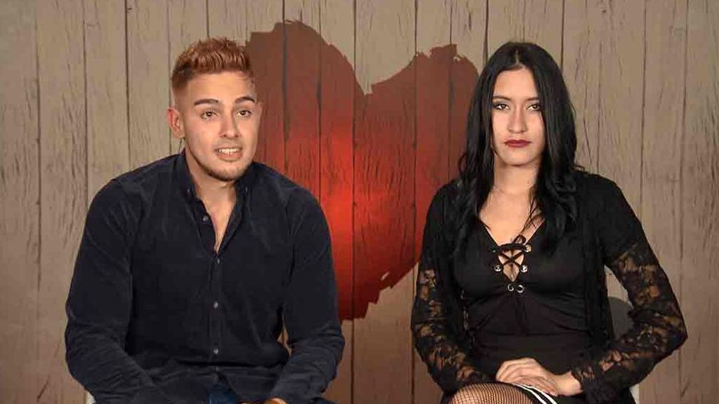 Zulai y Jorge durante su cita en 'First Dates'