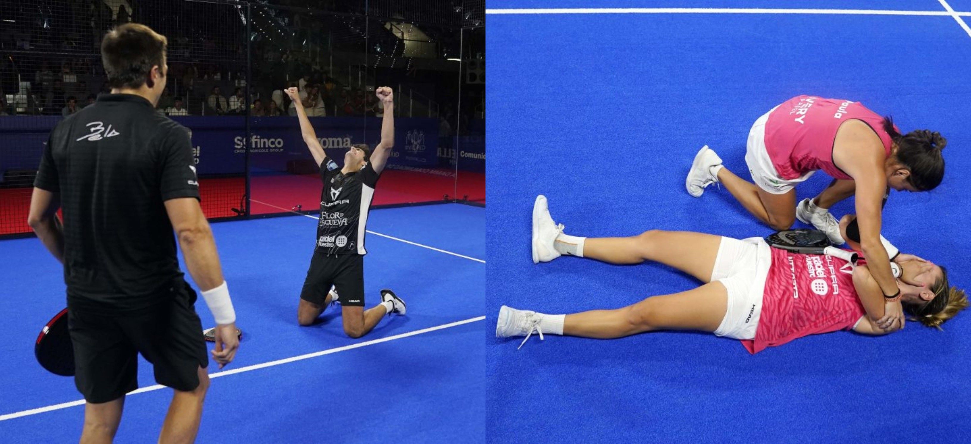 Belasteguín-Coello y Sánchez-Josemaría se coronan en el Estrella Damm Comunidad de Madrid Master