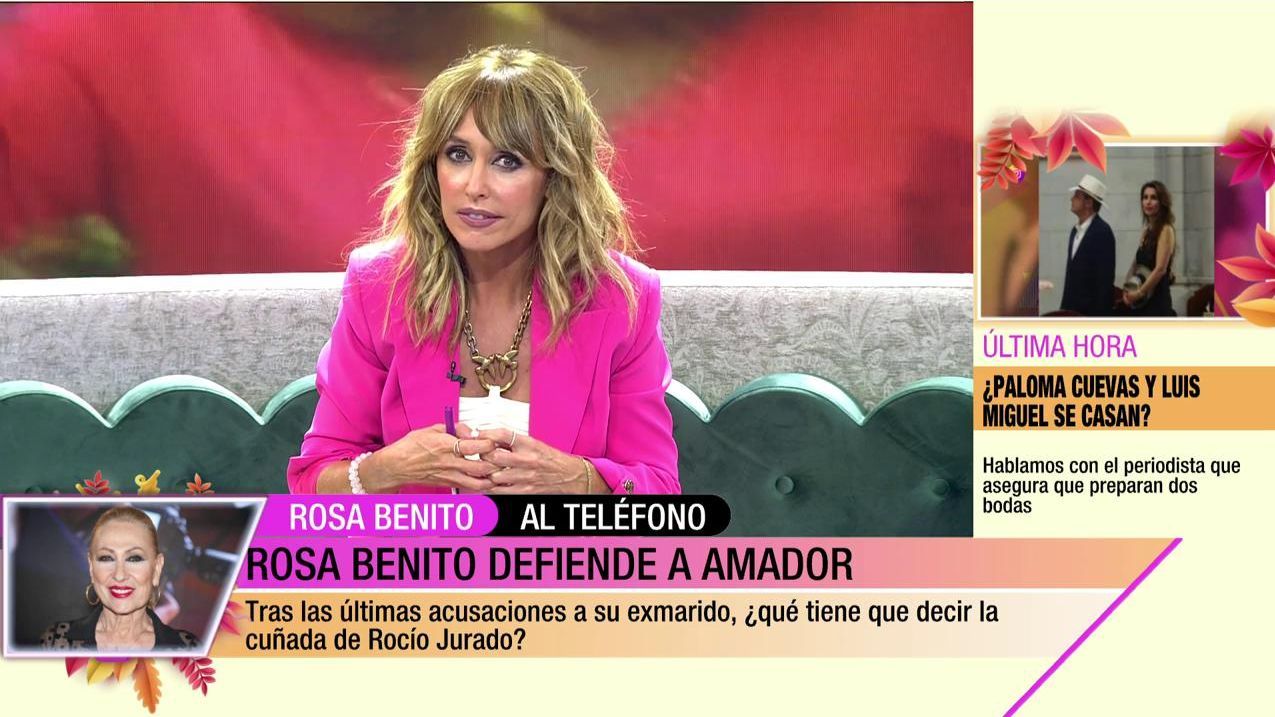 El mensaje de Rosa Benito a Rocío Carrasco