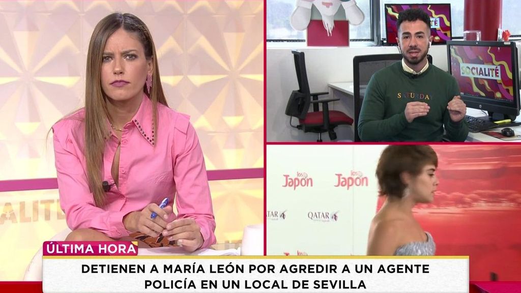 Última hora sobre la detención de María León