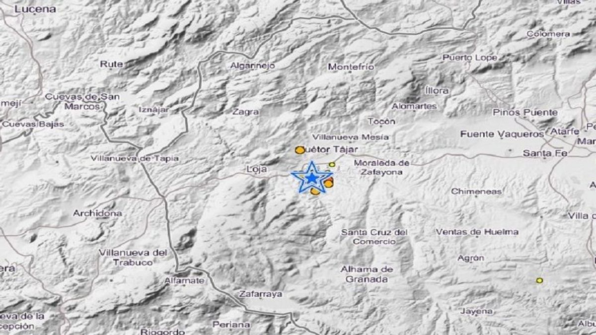 Dos seísmos de 3,6 y 3,5 grados sacuden Huétor-Tájar y Salar, en Granada