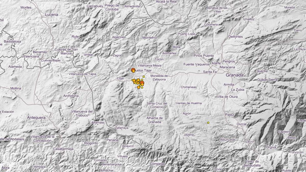 Huetor tajar terremoto Huetor tajar terremoto