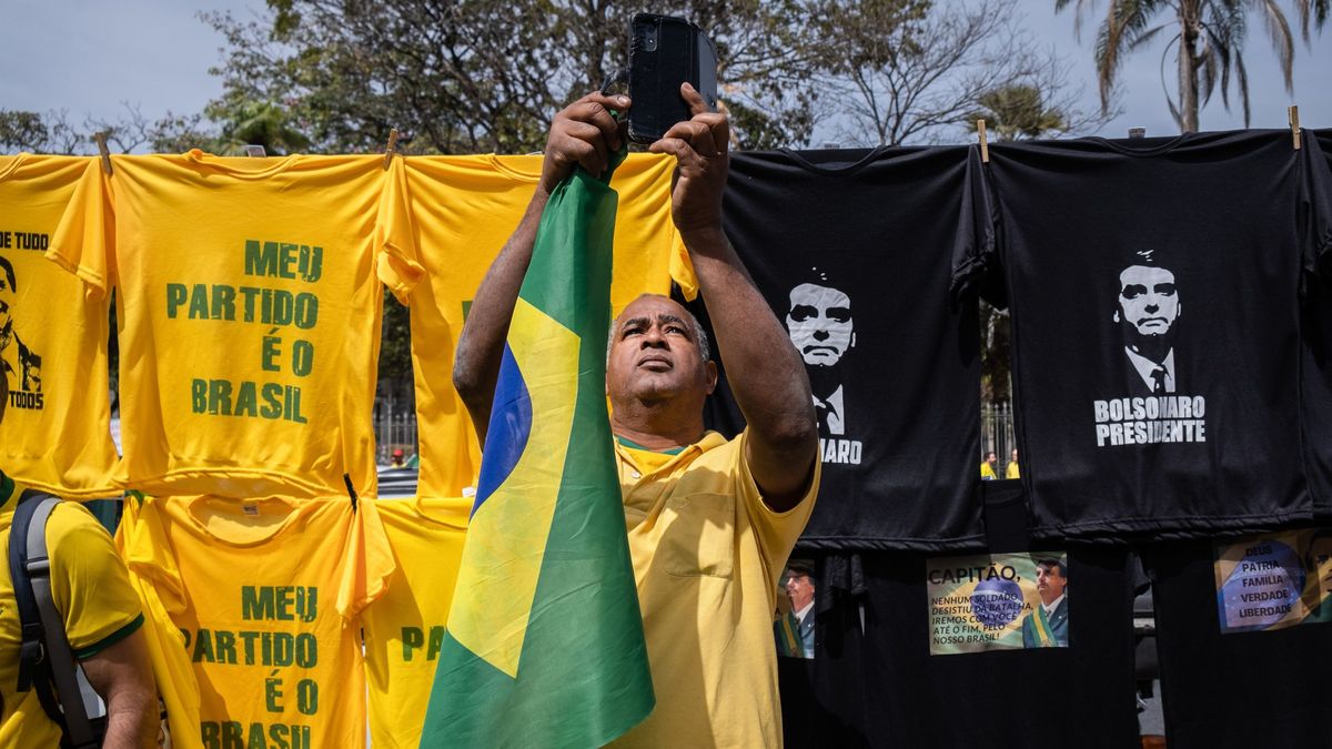 Seguidores del presidente de Brasil, Jair Bolsonar