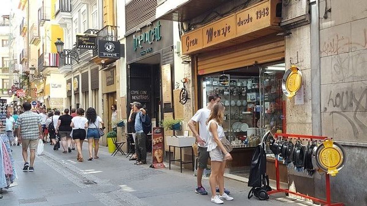 Calle comercial Valencia Calle comercial Valencia