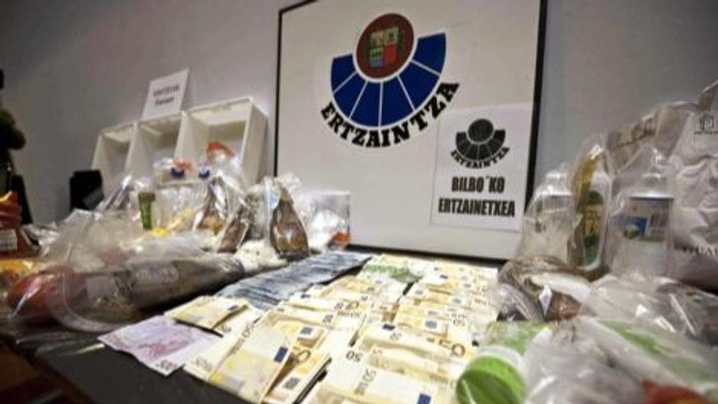 Ertzaina detenido por tráfico de drogas