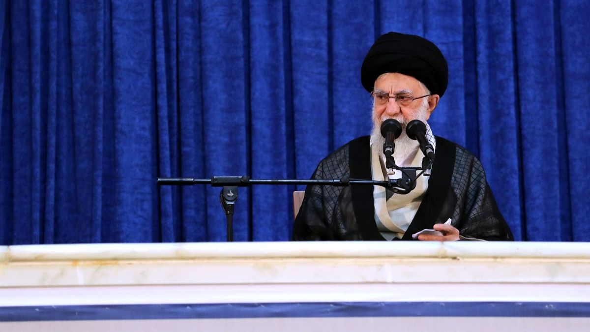 EuropaPress 4499017 handout 04 june 2022 iran teheran supreme leader of iran ali khamenei EuropaPress 4499017 handout 04 june 2022 iran teheran supreme leader of iran ali khamenei