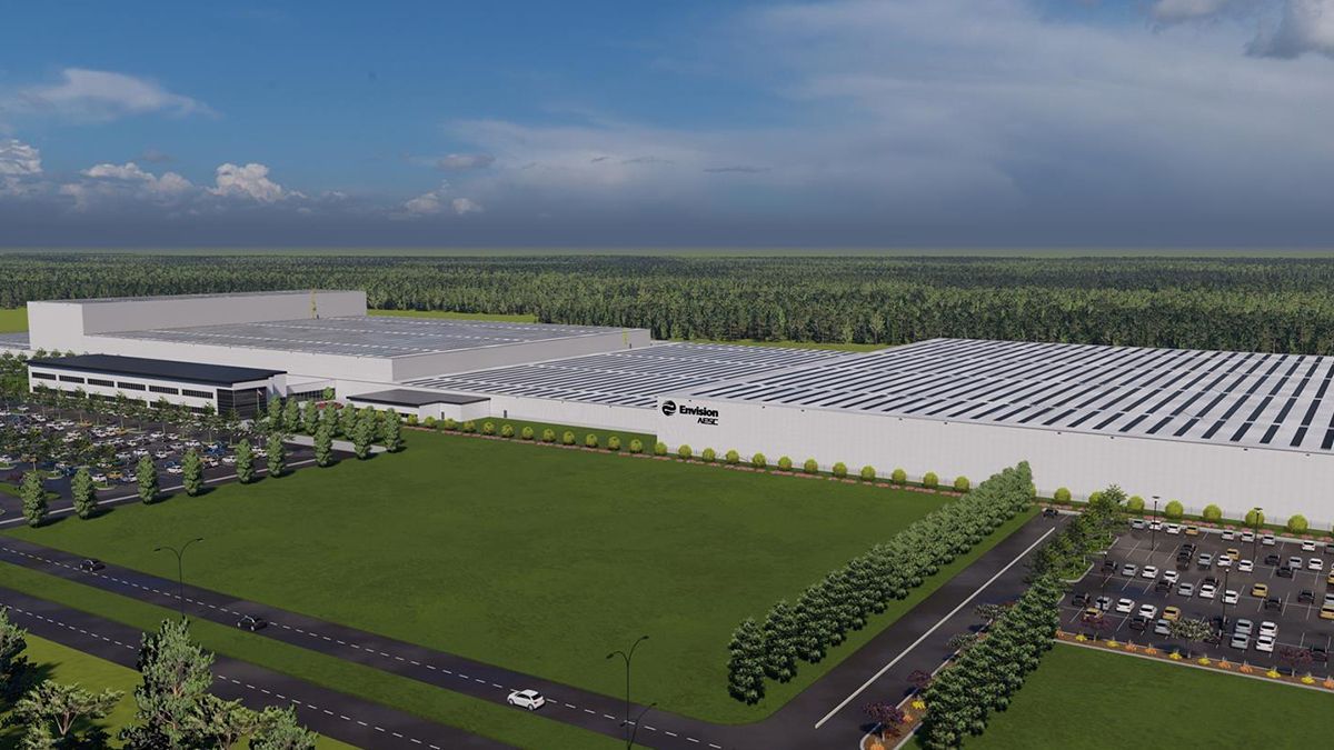 DISEÑO DE UNA GIGAFACTORÍA DE BATERÍAS FOTO ENVISION DISEÑO DE UNA GIGAFACTORÍA DE BATERÍAS FOTO ENVISION